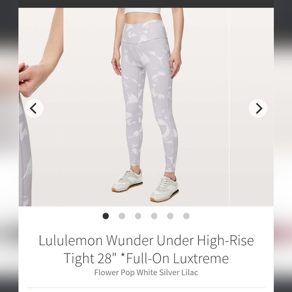 Lululemon Wunder Under High-Rise Tight 28" *Full-On Luxtreme Size 0 - Picture 1 of 8